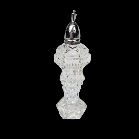 Vintage Handmade Cut Crystal Salt Shaker Made in‎ Germany  N53 - Picture 10 of 13